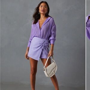 VICI- Lumiere Purple Skort